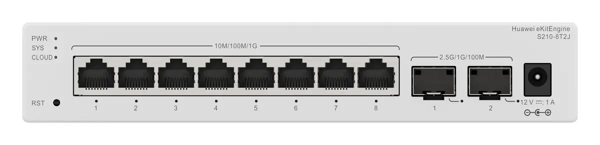 Huawei S210-8T2J 8 Port Gigabit Yönetilebilir Switch