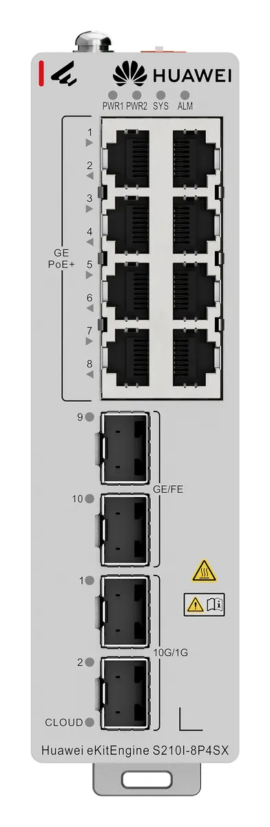 Huawei S210I-8P4SX 8 Port Gigabit 2xSFP PoE+ PoE Switch