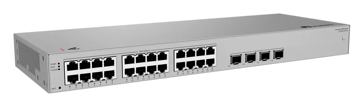 Huawei S220S-24T4J 24 Port Gigabit Yönetilebilir Switch — görsel 2