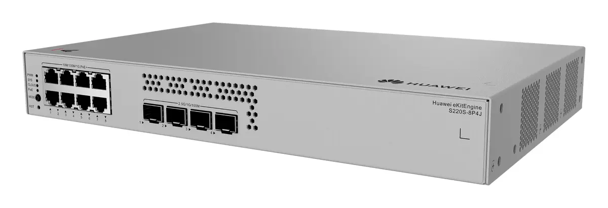 Huawei S220S-8P4J 8 Port Gigabit PoE+ PoE Switch — görsel 3