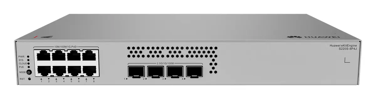 Huawei S220S-8P4J 8 Port Gigabit PoE+ PoE Switch — görsel 4