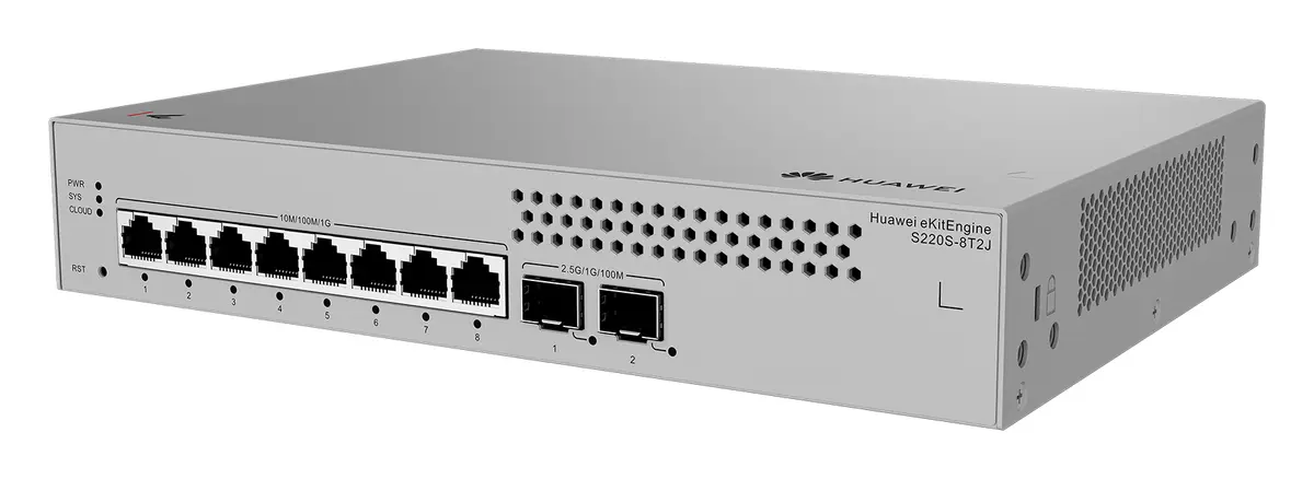 Huawei S220S-8T2J 8 Port Gigabit Yönetilebilir Switch — görsel 3