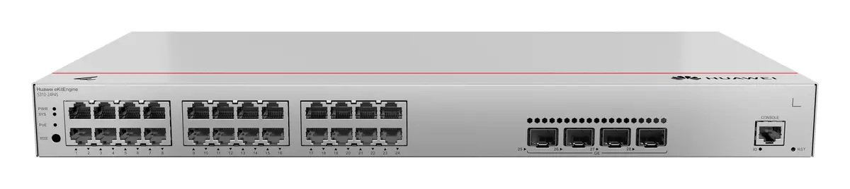 Huawei S310-24P4S 24 Port Gigabit 4xSFP PoE+ PoE Switch — görsel 4