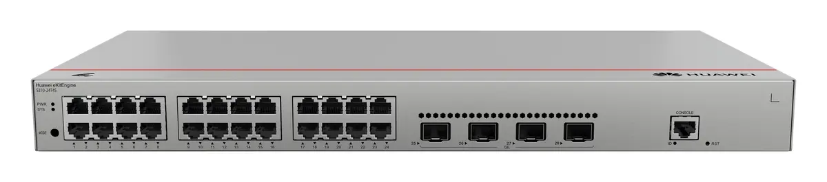 Huawei S310-24T4S 24 Port Gigabit 4xSFP Yönetilebilir Switch — görsel 4