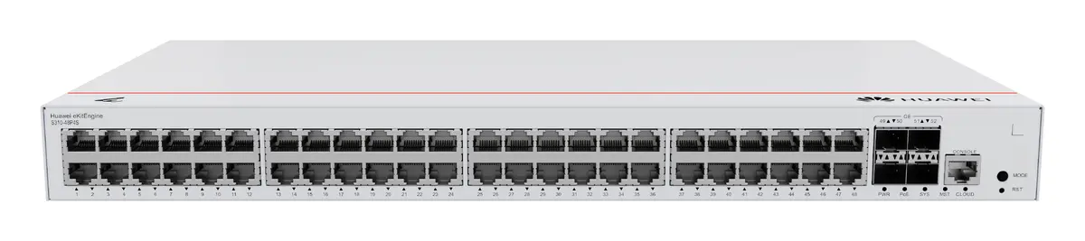 Huawei S310-48P4S 48 Port Gigabit 4xSFP PoE+ PoE Switch