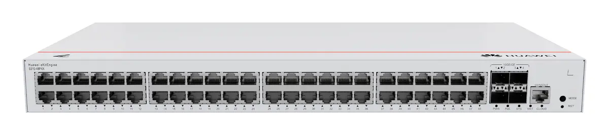 Huawei S310-48P4X 48 Port Gigabit 4x10G SFP+ PoE+ PoE Switch