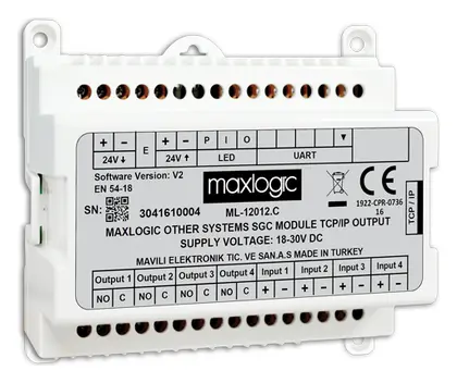 Mavili ML-12011.C Akıllı Adresli Sistem-Supervisor Arası SGC Modülü, TCP/IP Çıkışlı