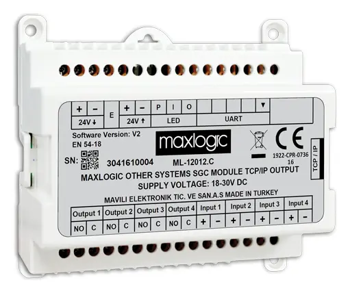 Mavili ML-12011.KU Akıllı Adresli Sistem-Supervisor Arası SGC Modülü, RS232 Çıkışlı