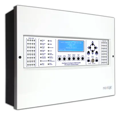 Mavili ML-1238 Akıllı Adresli Yangın Alarm Santrali, 8 Çevrim, 1016 Adres