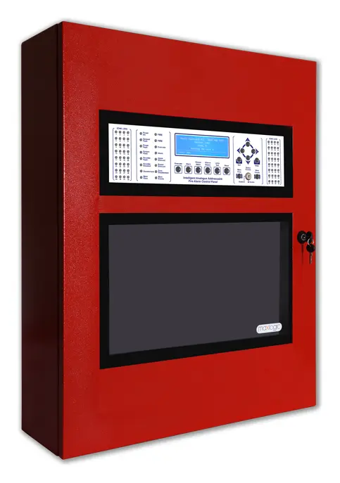 Mavili ML-1257 Akıllı Adresli Yangın Alarm Santrali, 7 Çevrim, 889 Adres
