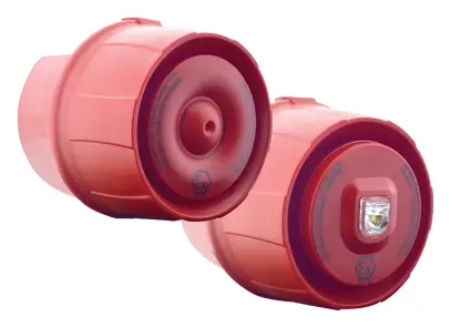 Mavili ML-2490.IS Konvansiyonel Flaşörlü Siren, Hava Şartlarına Dayanıklı (IP65), Özgüvenlikli