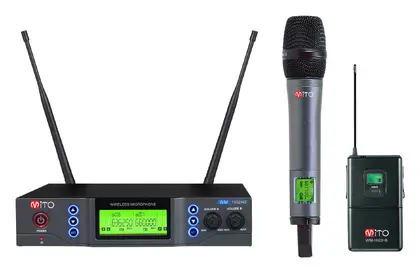 Mito WM-1002 HB UHF Kablosuz Mikrofon Seti