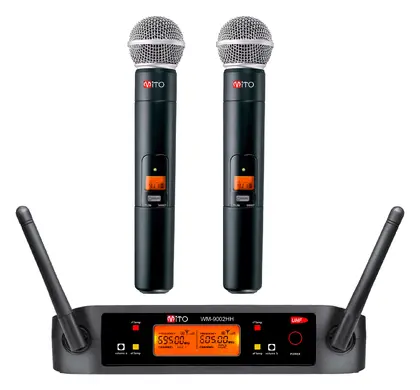 Mito WM-9002 HH UHF Kablosuz Mikrofon Seti
