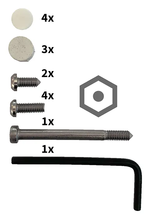 Mobotix Mx-M-SEC-SCREWS-SET Kamera Montaj Aparatı