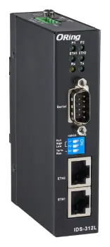 ORing IDS-312L Serial Device Server ve 2FE ve 1 RS-232/422/485 Seri Cihaz Sunucusu — görsel 3