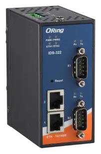 ORing IDS-322 Serial Device Server ve 2FE ve 2 RS-232/422/485 Seri Cihaz Sunucusu — görsel 3