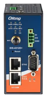 ORing IDS-4312D+ IEEE 802.11b/g/n Kablosuz Device Server ve 2FE ve 1 RS-232/422/485 Seri Cihaz Sunucusu — görsel 2
