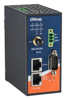 ORing IDS-4312D+ IEEE 802.11b/g/n Kablosuz Device Server ve 2FE ve 1 RS-232/422/485 Seri Cihaz Sunucusu — görsel 3