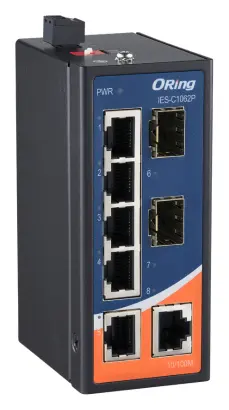 ORing IES-C1062P-L 6FE + 2 SFP Cost-effective Endüstriyel Yönetilemez Switch — görsel 3