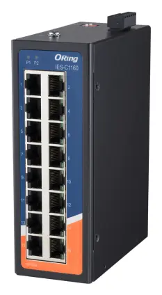 ORing IES-C1160-L 16FE Cost-effective Endüstriyel Yönetilemez Switch