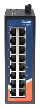 ORing IES-C1160-L 16FE Cost-effective Endüstriyel Yönetilemez Switch — görsel 2