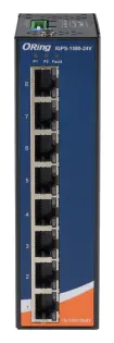 ORing IGPS-1080-24V 8GE PoE Ethernet Switch, IEEE 802.3af/at, 24VDC Endüstriyel Yönetilemez PoE Switch — görsel 2