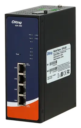 ORing IGR-40D Secure Router ve 4GE Endüstriyel 4G LTE Router
