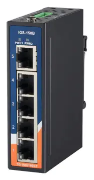 ORing IGS-150B 5GE Ethernet Switch, Mini Endüstriyel Yönetilemez Switch