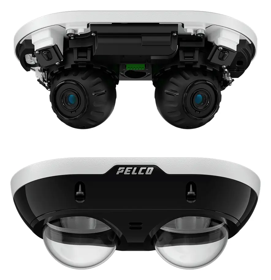 Pelco SBDE1-16V7-E2H-IR Sarix Enhanced Duo 180-Degree 16MP IP Çoklu Sensör Kamera — görsel 5
