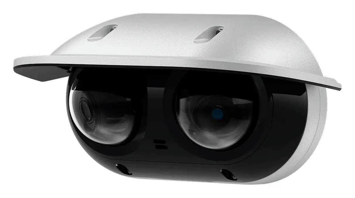 Pelco SBDE1-6V7-E2H-IR Sarix Enhanced Duo 180-Degree 6MP IP Çoklu Sensör Kamera — görsel 4