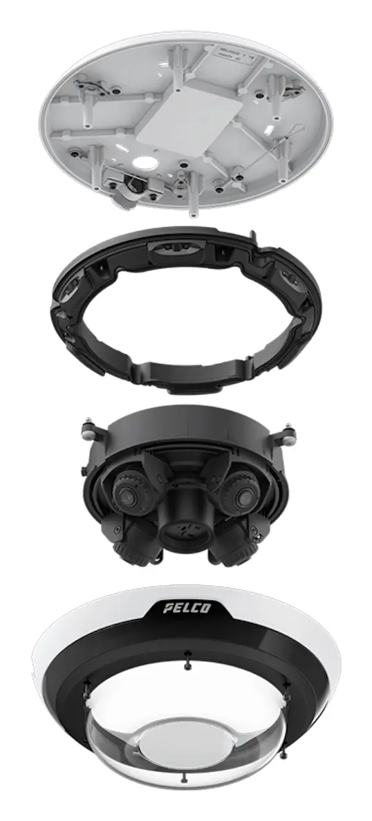 Pelco SMLE1 Sarix Multi Enhanced Surface Mount IP Çoklu Sensör Kamera — görsel 5