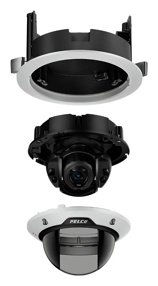 Pelco SRXE4-4V29-IMD-IR1 Sarix Enhanced 4 Series 4MP 10.9-29mm IP Dome Kamera — görsel 3