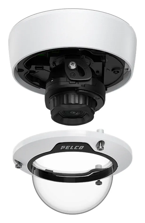 Pelco SRXP4-3V10-IMD-IR Sarix Professional 4 Series 3MP 3.4-10.5mm IP Dome Kamera — görsel 2