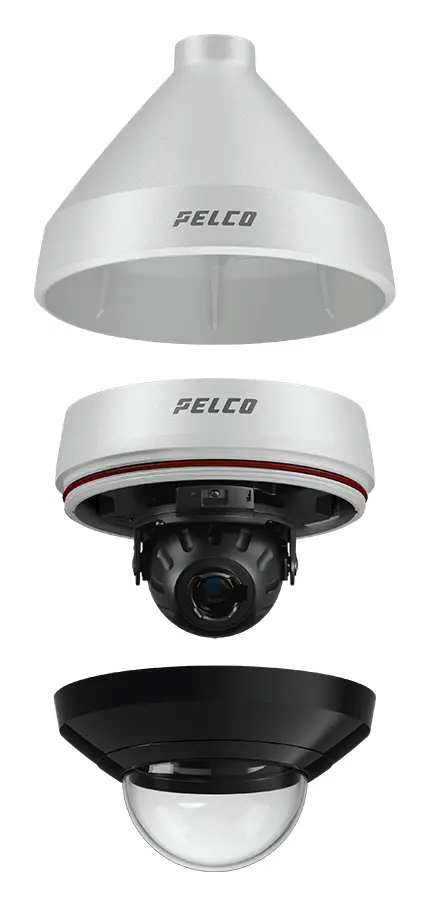 Pelco SRXP4C-2F3-EMD-IR Sarix Pro 4 Compact 2MP IP Dome Kamera — görsel 6