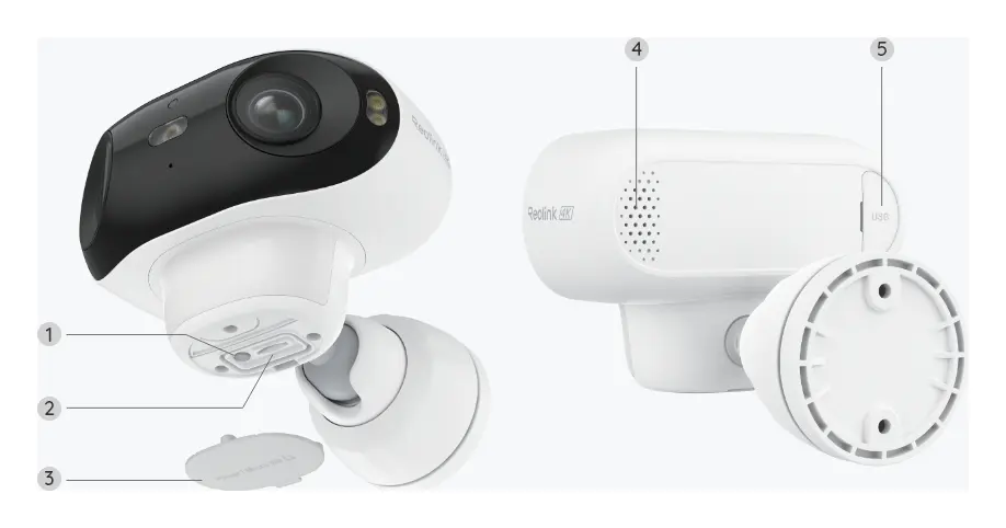 Reolink Argus 4 4K Wi-Fi 6 Çok Lensli Kamera — görsel 4