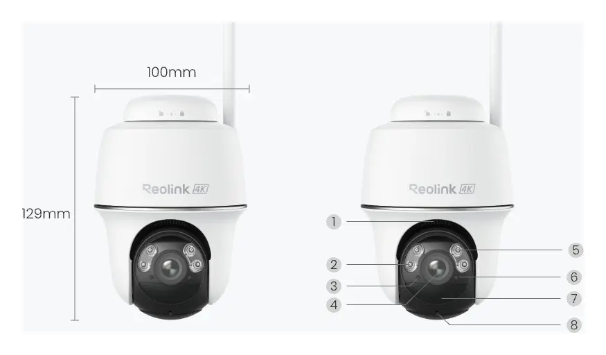 Reolink Argus PT Ultra 4K PT Kamera — görsel 4