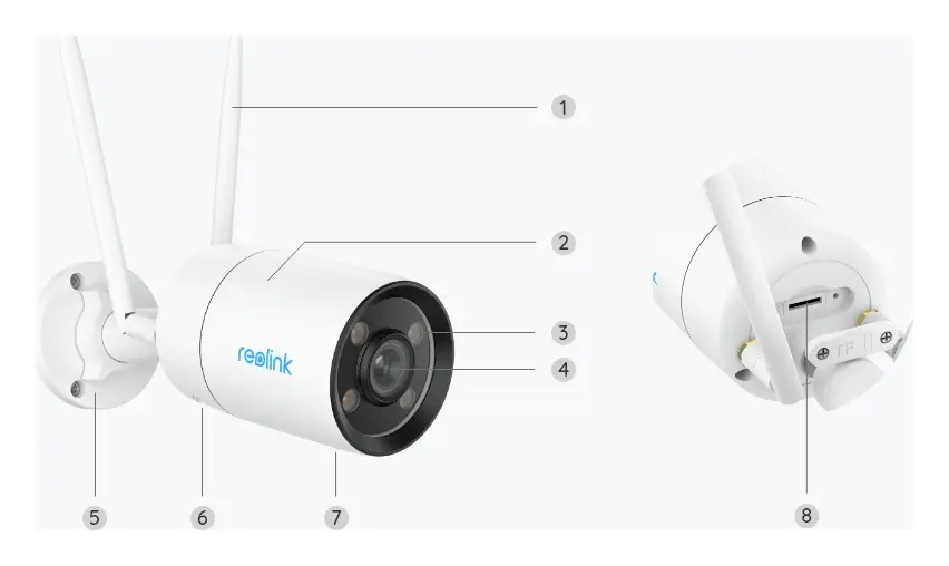 Reolink CX410W 2K Wi-Fi Bullet Kamera — görsel 2