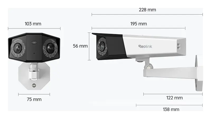 Reolink Duo 2 PoE 4K Çok Lensli Kamera — görsel 6