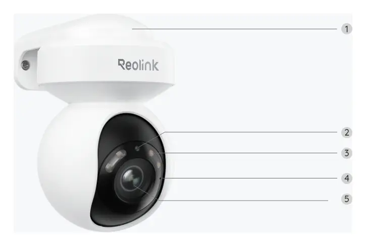 Reolink E1 Outdoor CX 2K Wi-Fi PT Kamera — görsel 2
