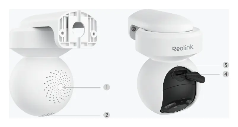 Reolink E1 Outdoor SE PoE 4K 8MP PT Kamera — görsel 3