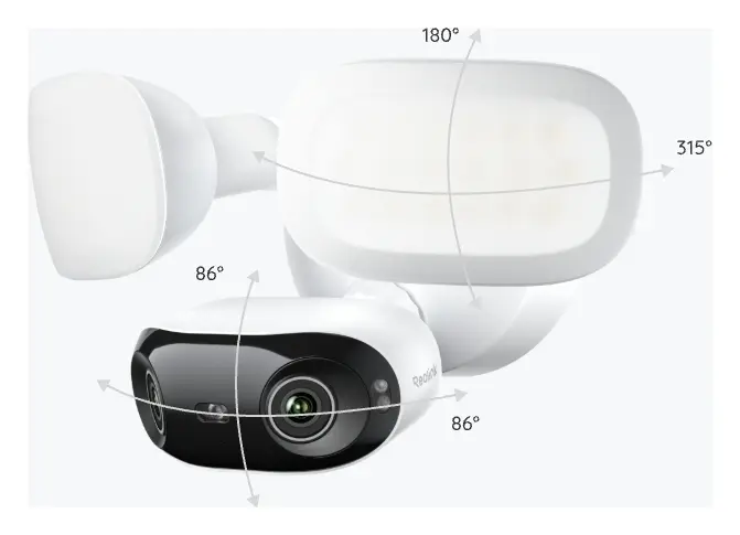 Reolink Elite Pro Floodlight PoE 16MP 4K Projektörlü Kamera — görsel 4
