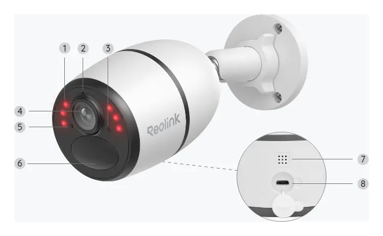 Reolink Go Plus 2K 4G LTE Kamera — görsel 4