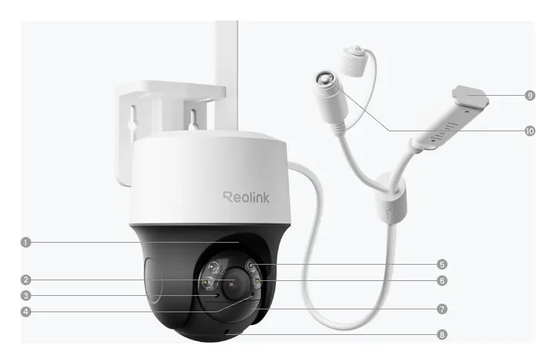 Reolink Go PT S Lite 4MP 4G LTE PT Kamera — görsel 2