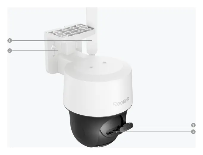 Reolink Go PT S Lite 4MP 4G LTE PT Kamera — görsel 3