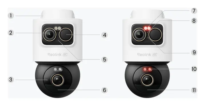 Reolink OMVI 2i Ultra 4K Çok Lensli Kamera — görsel 2