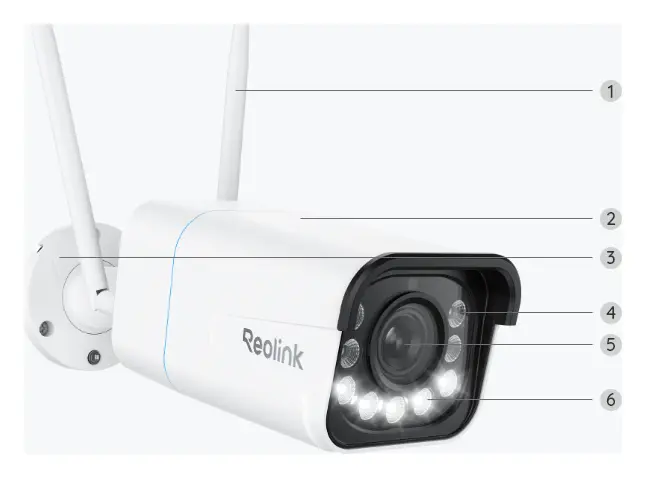 Reolink RLC-811WA 4K 8MP Wi-Fi 6 Bullet Kamera — görsel 2