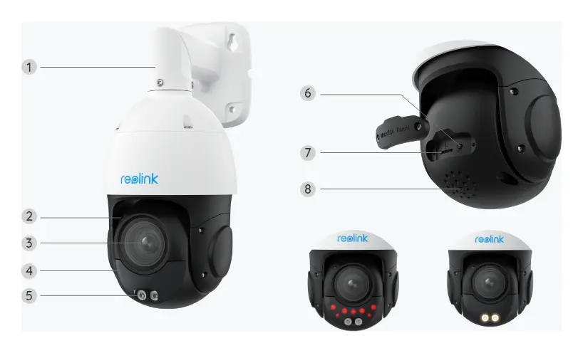 Reolink RLC-823S2 4K PoE PTZ Kamera — görsel 2