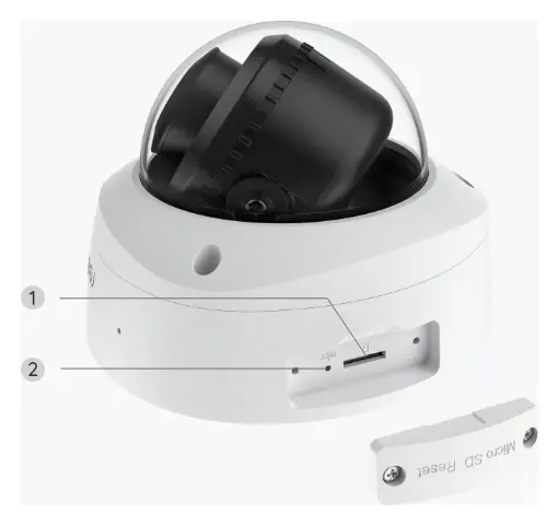 Reolink RLC-840A 4K 8MP PoE Dome Kamera — görsel 3