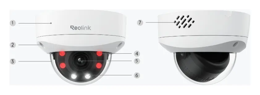 Reolink RLC-843A 4K PoE Dome Kamera — görsel 2