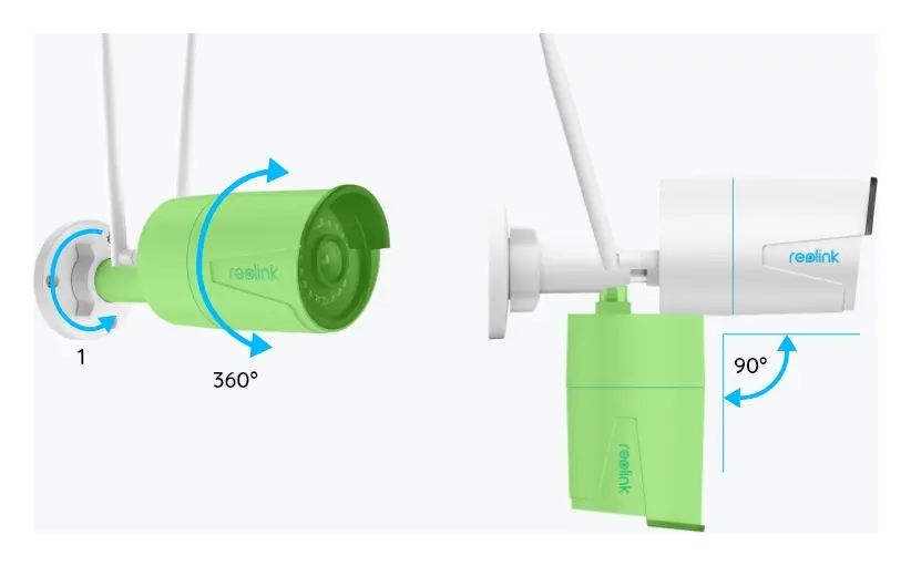 Reolink RLK12-500WB4 2K Wi-Fi 12 Kanal 4 Kameralı Güvenlik Kamerası Seti — görsel 3